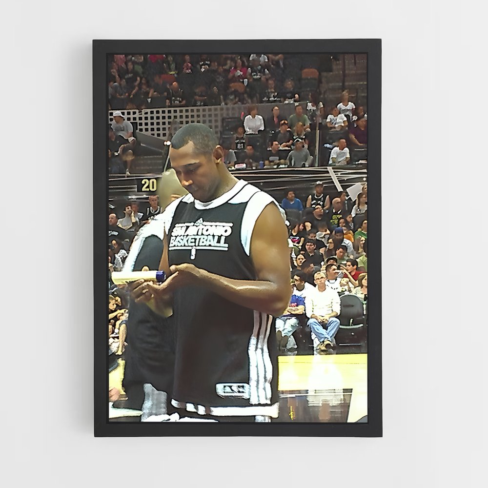 Poster Boris de diaw – affiche Basketball (vue 2)